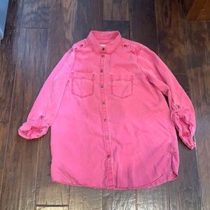 Distressed Boyfriend Shirt